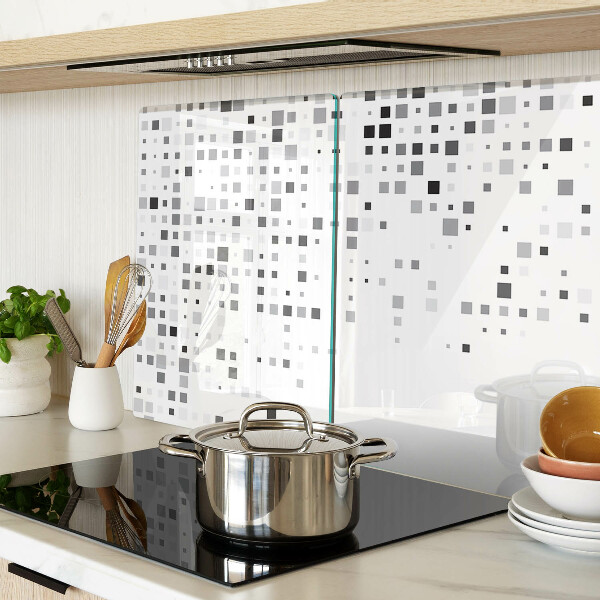 Tabla para cortar Patrones geométricos en tonos de gris