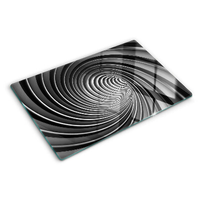 Tabla para cortar Patrón de espiral arremolinado