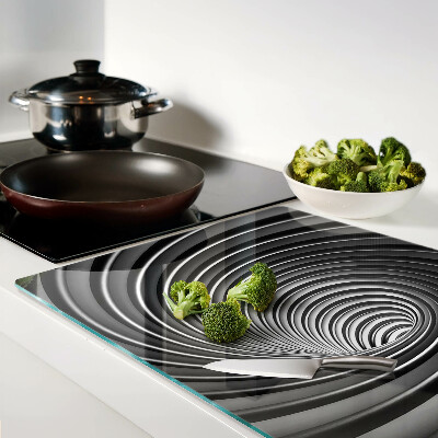 Tabla para cortar Patrón de espiral arremolinado