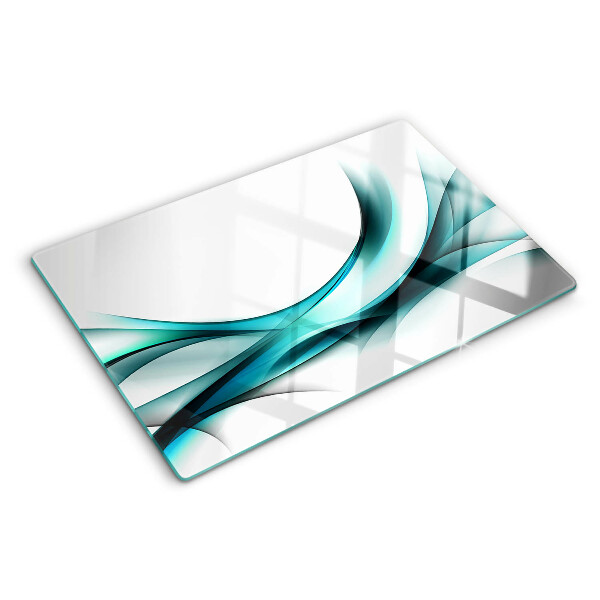 Tabla de cocina Ondas en tonos azules