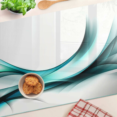 Tabla de cocina Ondas en tonos azules