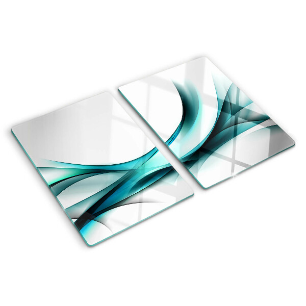 Tabla de cocina Ondas en tonos azules