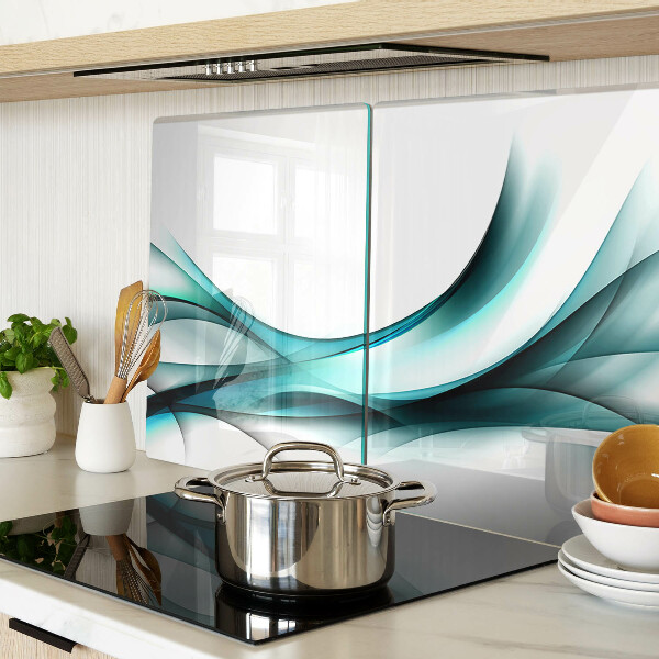 Tabla de cocina Ondas en tonos azules