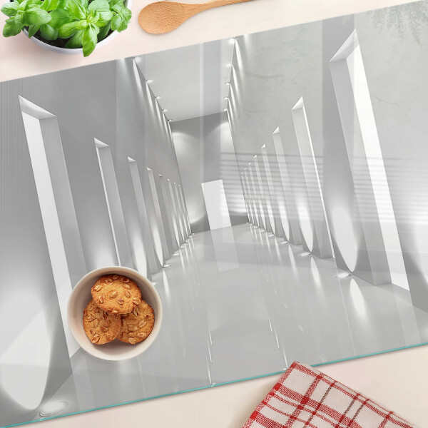 Tabla para cortar Laberinto de luz abstracto