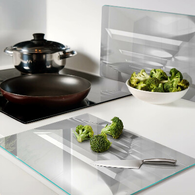 Szklana deska kuchenna Abstrakcyjny labirynt świetlny