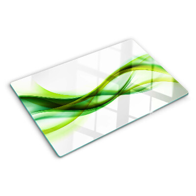 Tabla de cortar Ondas en tonos verdes