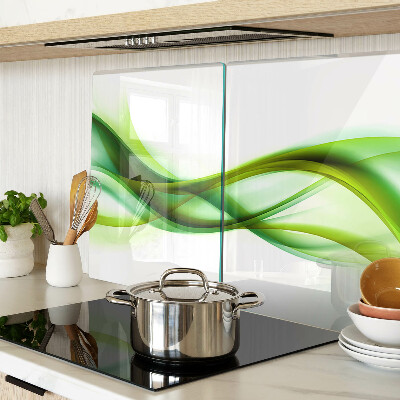 Tabla de cortar Ondas en tonos verdes