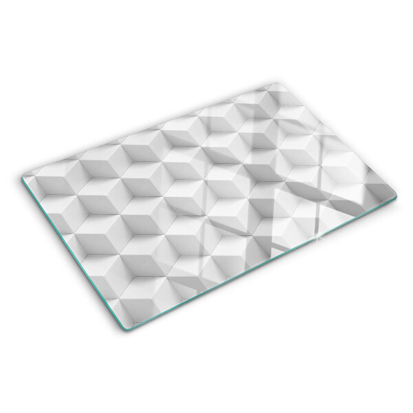 Tabla para cortar Patrón hexagonal tridimensional