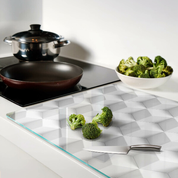 Tabla para cortar Patrón hexagonal tridimensional