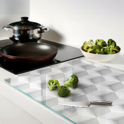 Tabla para cortar Patrón hexagonal tridimensional