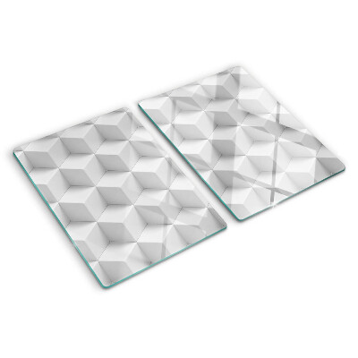 Tabla para cortar Patrón hexagonal tridimensional