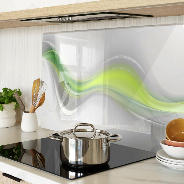 Tabla de cortar Ondas en tonos verdes