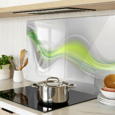 Tabla de cortar Ondas en tonos verdes