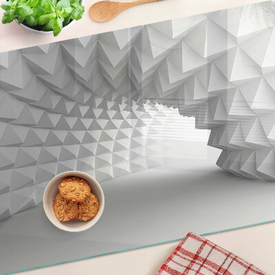 Tabla de cortar Patrón geométrico 3D