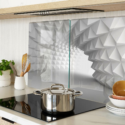 Tabla de cortar Patrón geométrico 3D