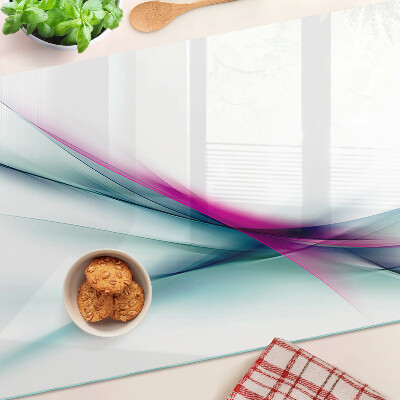 Tabla para cortar Ondas de color abstractas