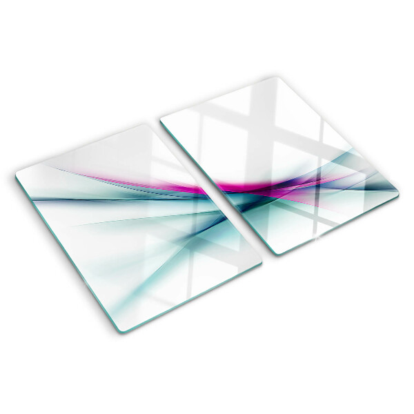 Tabla para cortar Ondas de color abstractas