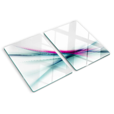 Tabla para cortar Ondas de color abstractas