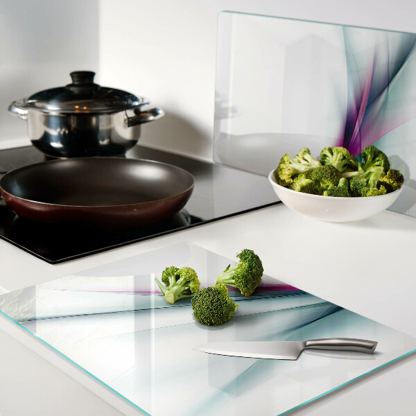 Tabla para cortar Ondas de color abstractas