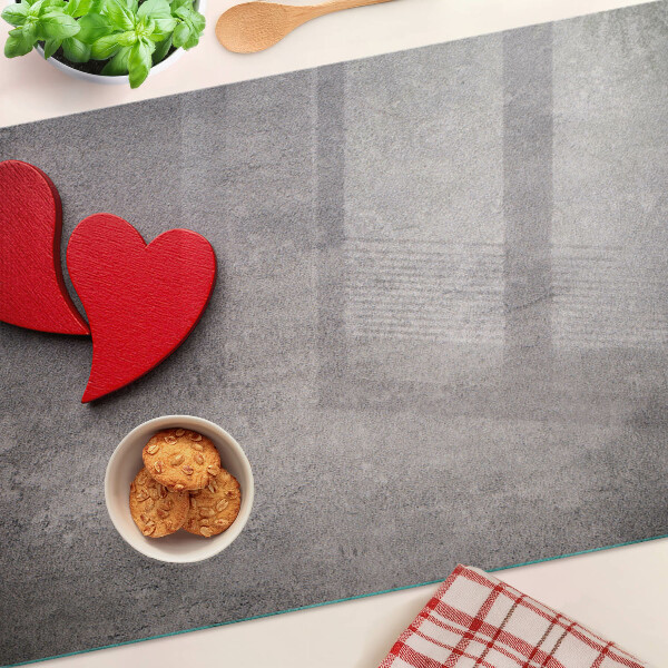 Szklana deska kuchenna Serce na tle okna