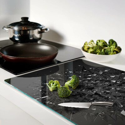 Deska kuchenna szklana Abstrakcyjny wzór geometryczny