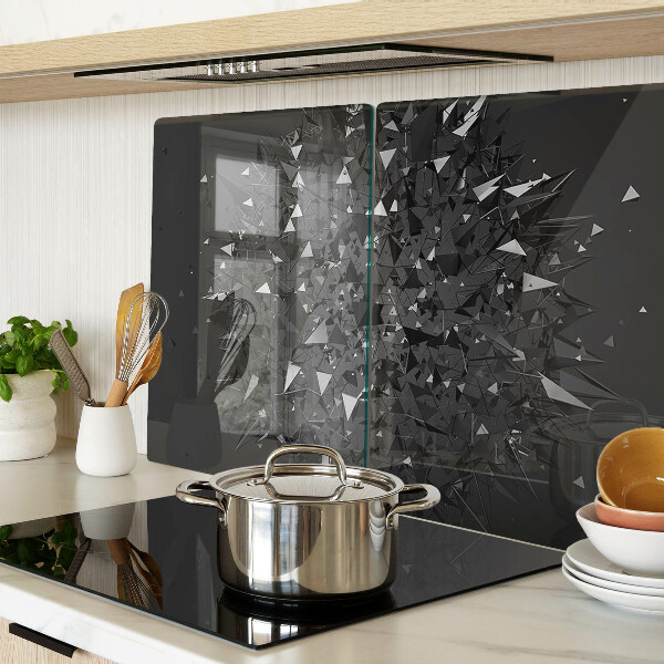 Deska kuchenna szklana Abstrakcyjny wzór geometryczny