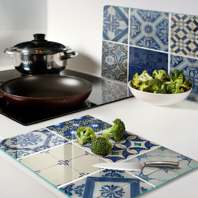 Tabla de cocina Patrón de mosaico
