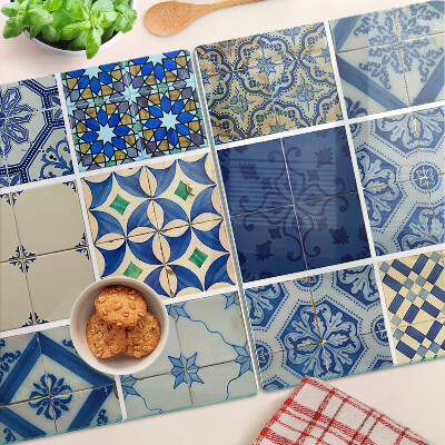 Tabla de cocina Patrón de mosaico