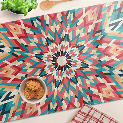 Szklana deska kuchenna Wielobarwna mandala