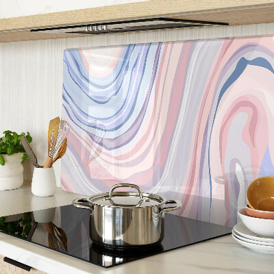 Tabla de cocina Patrón jaspeado en colores pastel