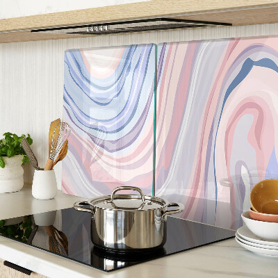 Tabla de cocina Patrón jaspeado en colores pastel