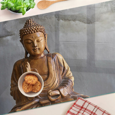 Tabla para cortar Buda en meditación