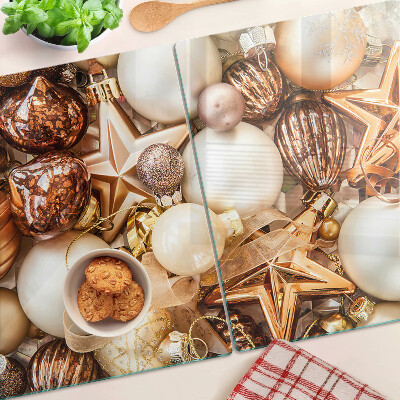 Tabla para cortar Adornos y bolas navideñas