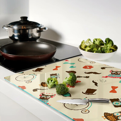 Tabla de cortar Gatitos y accesorios retro