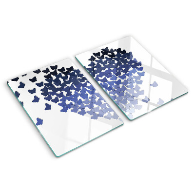 Tabla de cocina Motivo de corazón con mariposas