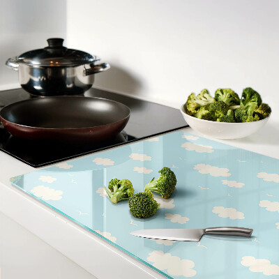 Tabla de cocina Nubes en el cielo