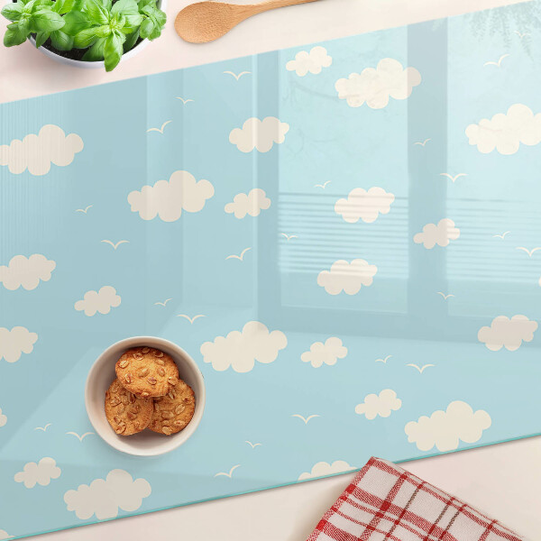 Tabla de cocina Nubes en el cielo
