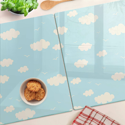 Tabla de cocina Nubes en el cielo