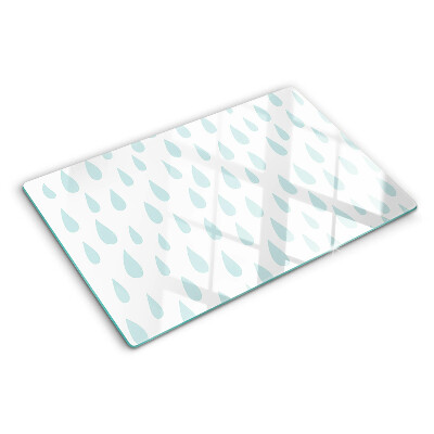 Tabla para cortar Gotas de lluvia