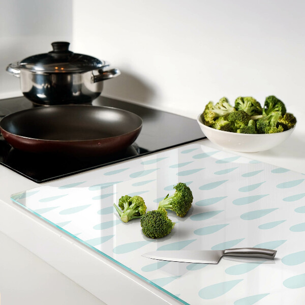 Tabla para cortar Gotas de lluvia