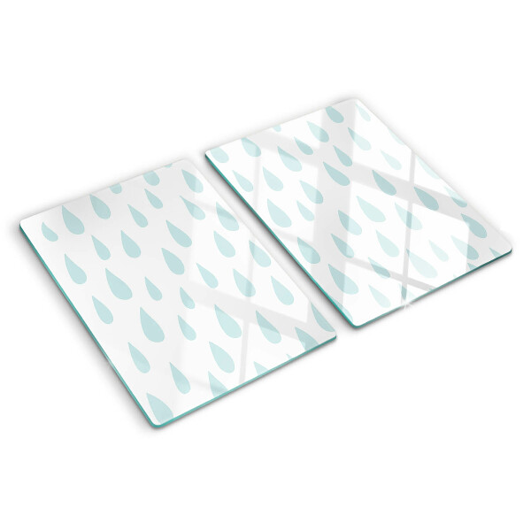 Tabla para cortar Gotas de lluvia