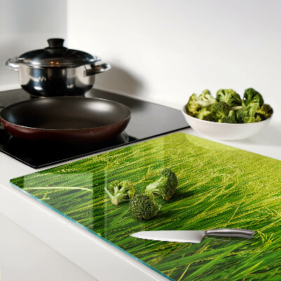 Tabla de cortar Campo verde de hierba