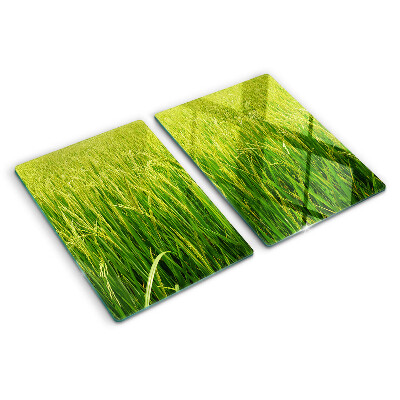 Tabla de cortar Campo verde de hierba