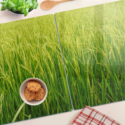 Tabla de cortar Campo verde de hierba