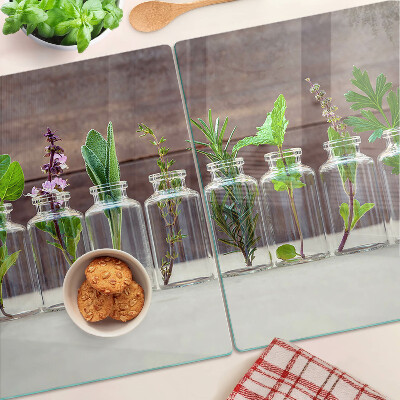 Tabla de cortar Plantas en botellas