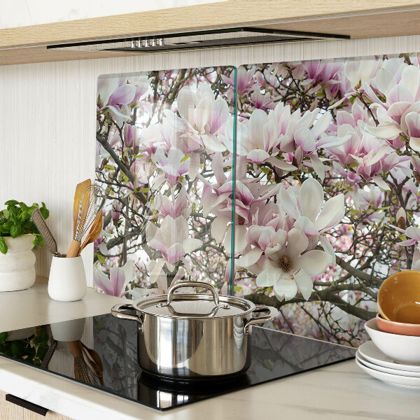 Tabla de cocina flores de magnolia