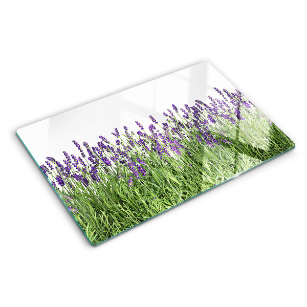 Tabla de cocina Campo de lavanda al sol
