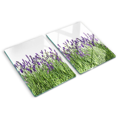 Tabla de cocina Campo de lavanda al sol