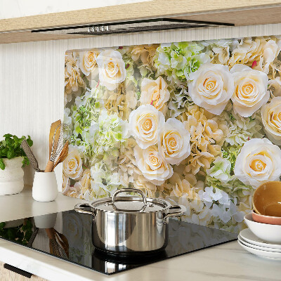 Tabla para cortar Flores en tonos pastel