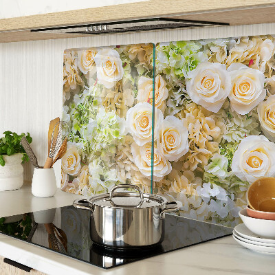 Tabla para cortar Flores en tonos pastel